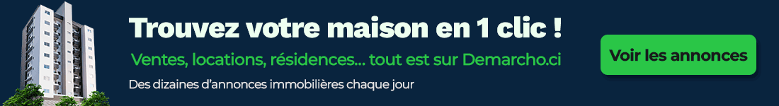 Demarcho.ci : Site d'Annonces immobilières 