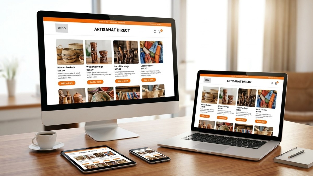 Je vais créer votre site e-commerce professionnel et responsive