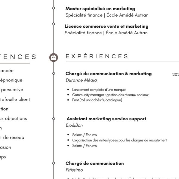 Je vais rédiger des CV et des lettres de motivation professionnels